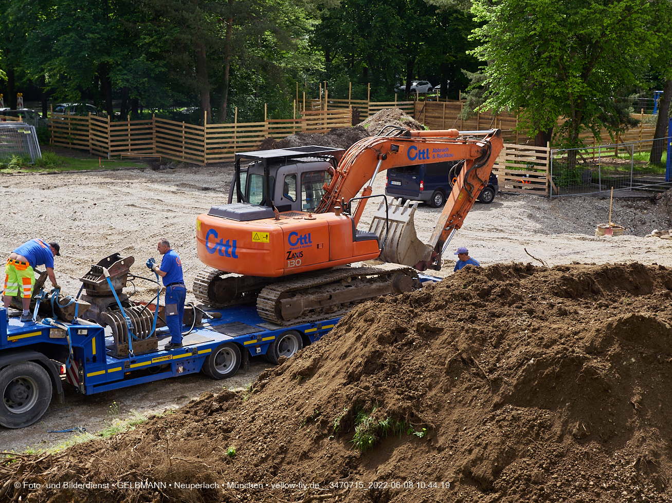 08.06.2022 - Baustelle zur Mütterberatung und Haus für Kinder